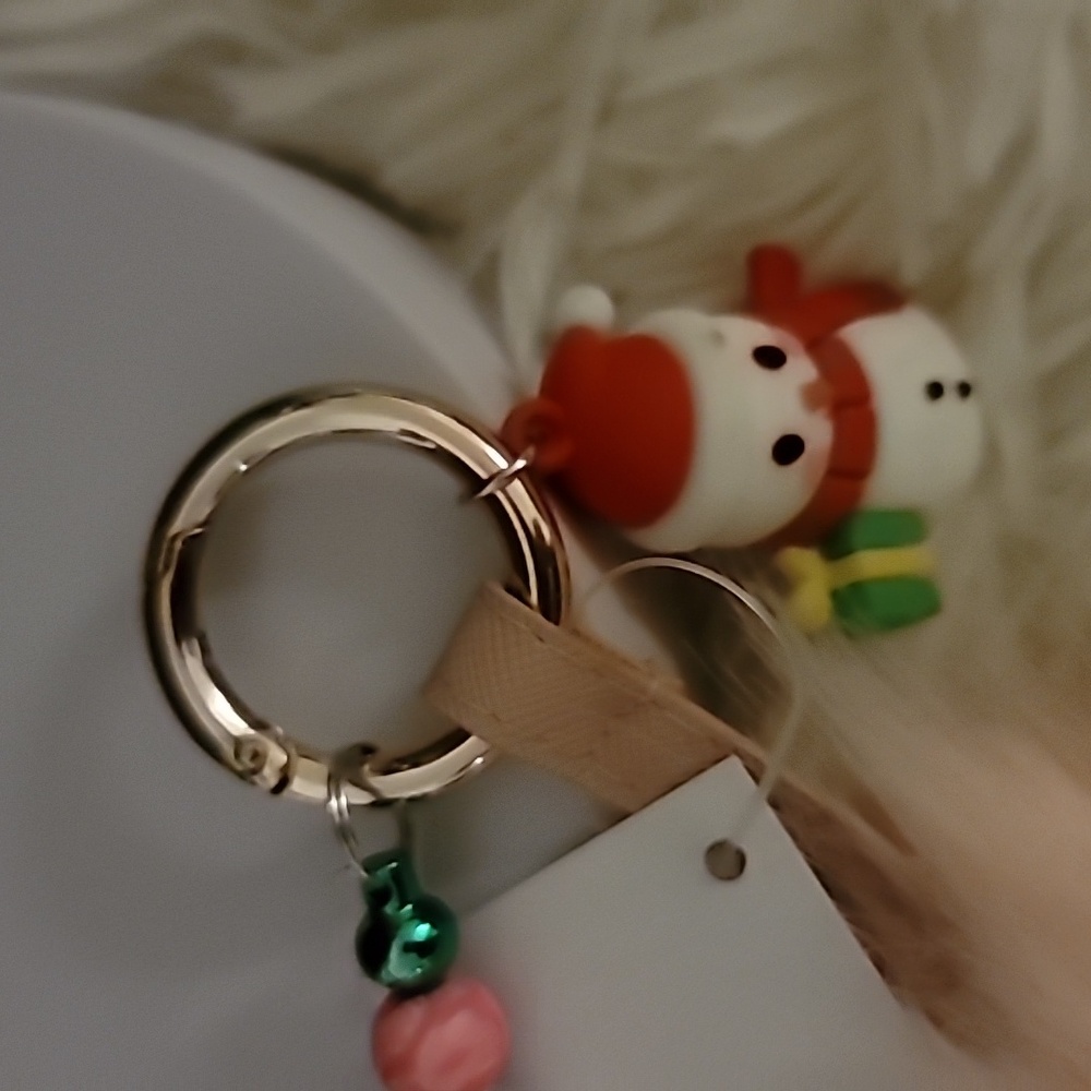 Snowman key ring / charm - Picture 4 of 4